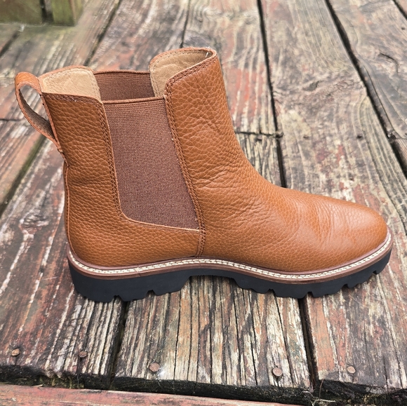 Madewell Womens The Citywalk Lugsole Chelsea Boot in Leather Size 8.5 - Picture 8 of 14